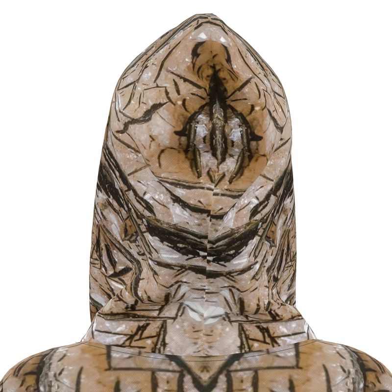 Hoodie Dress: Goethite, on Calcite, South Africa