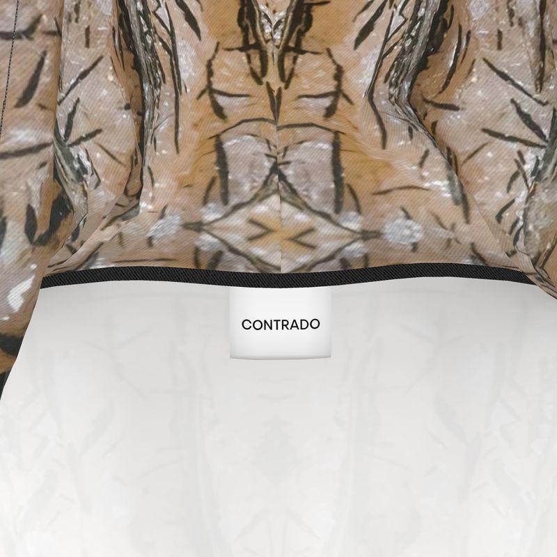 Hoodie Dress: Goethite, on Calcite, South Africa