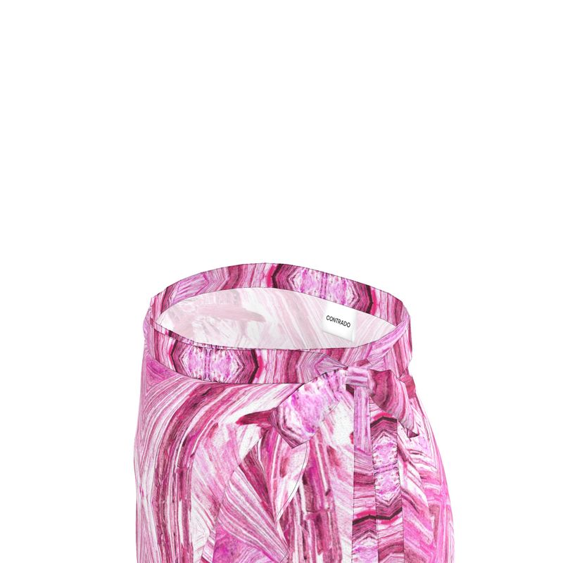 Flounce Skirt: Goethite, Teller County, Colarado, USA, Brian Kosnar, Colorized Pink Color