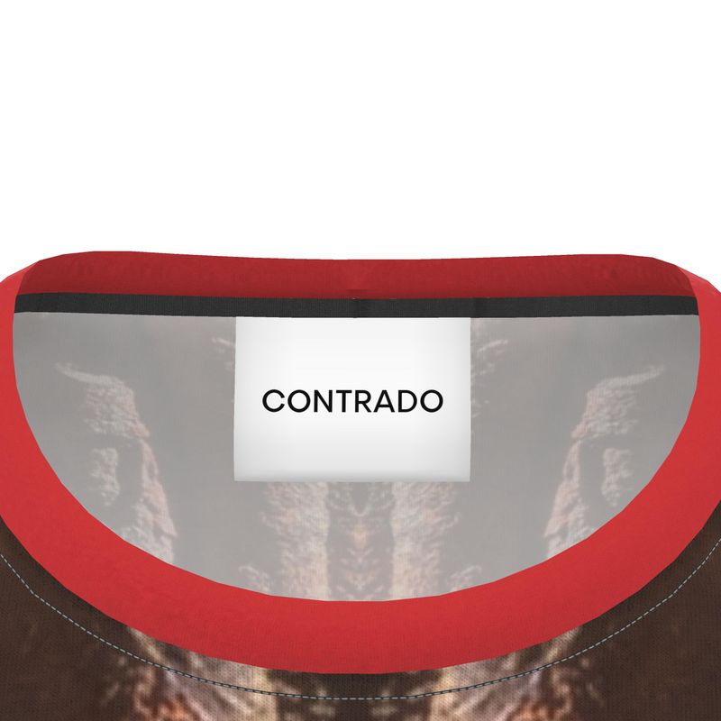 Cut and Sew All Over Print T-Shirt: Hematite Stalagmites Michigan