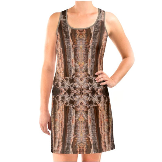 Halter Dress: Hematite Stalagmites Michigan