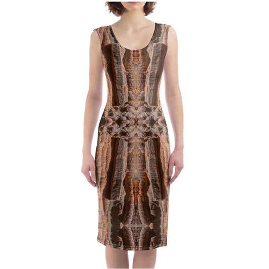 Bodycon Dress: Hematite Stalagmites Michigan