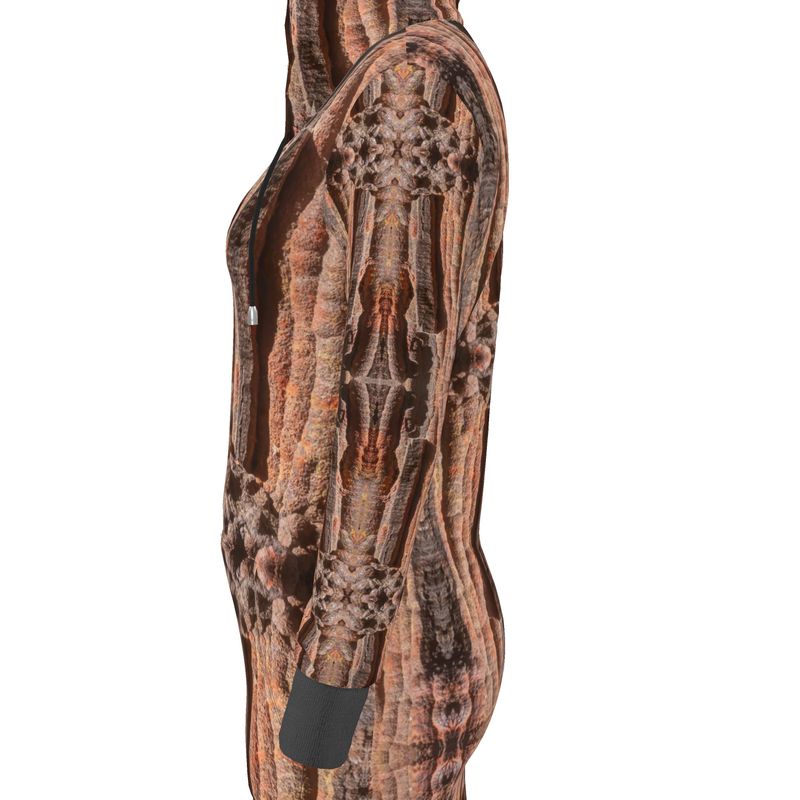 Hoodie Dress: Hematite Stalagmites Michigan