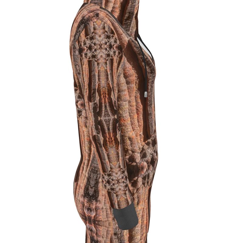 Hoodie Dress: Hematite Stalagmites Michigan