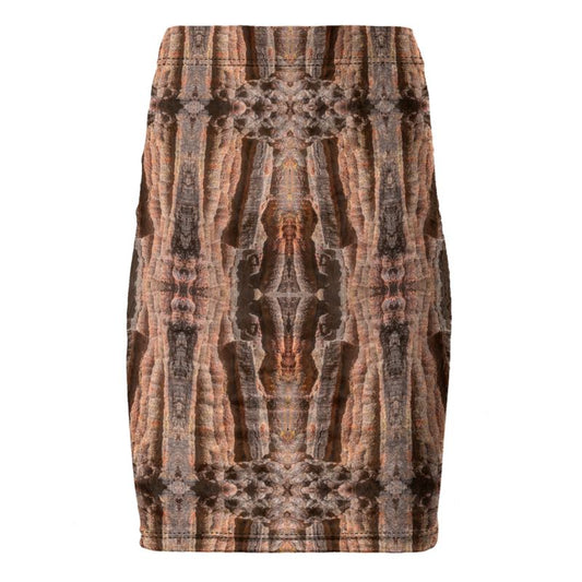 Pencil Skirt:Hematite Stalagmites Michigan