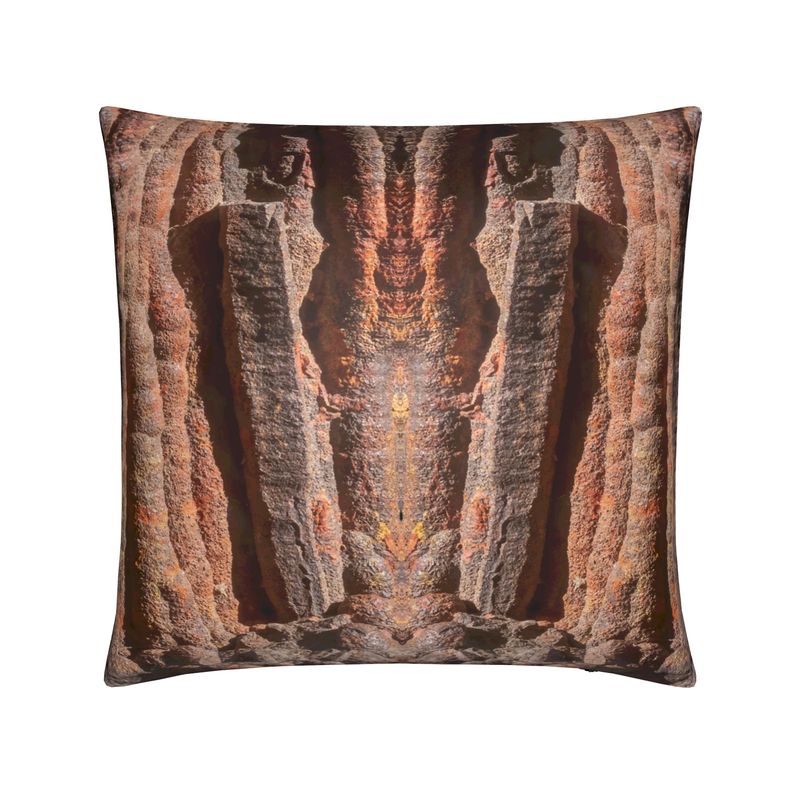 Cushions: Hematite, Stalagmites, Michigan