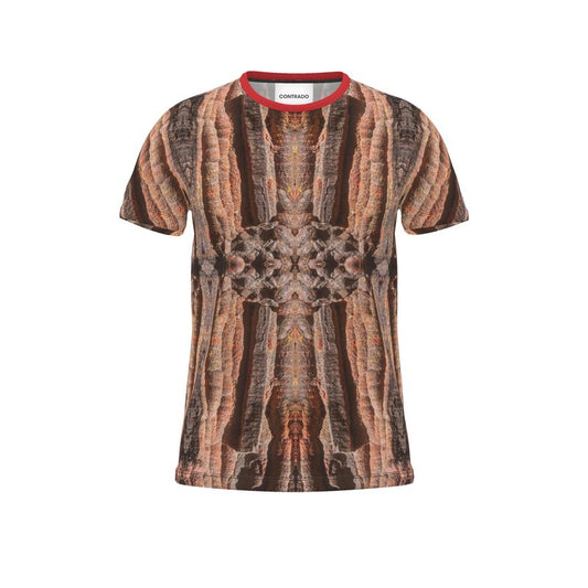 Cut and Sew All Over Print T-Shirt: Hematite Stalagmites Michigan