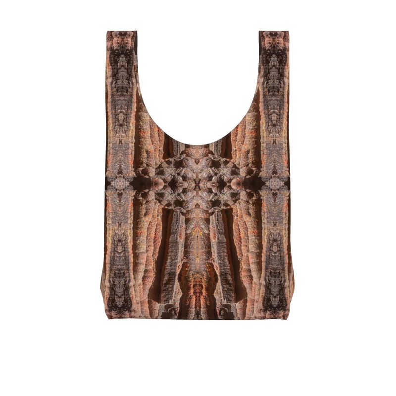 Parachute Shopping Bag: Hematite Stalagmites Michigan