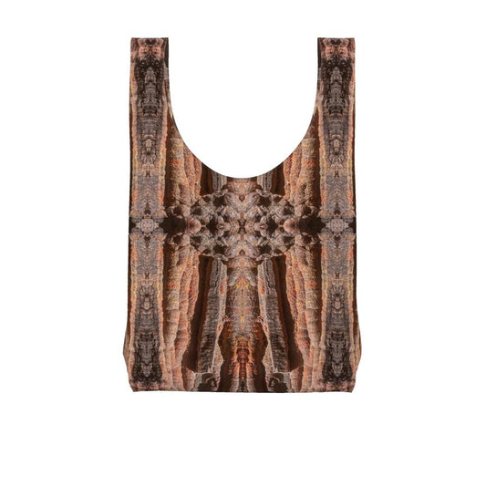 Parachute Shopping Bag: Hematite Stalagmites Michigan