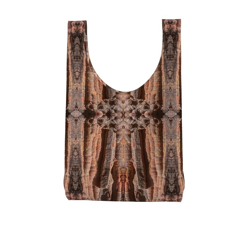 Parachute Shopping Bag: Hematite Stalagmites Michigan