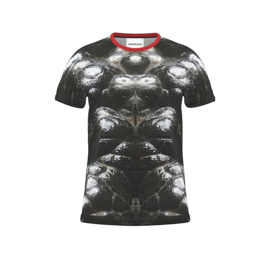 Cut and Sew All Over Print T-Shirt: Hematite, Botryoidal, Morocco