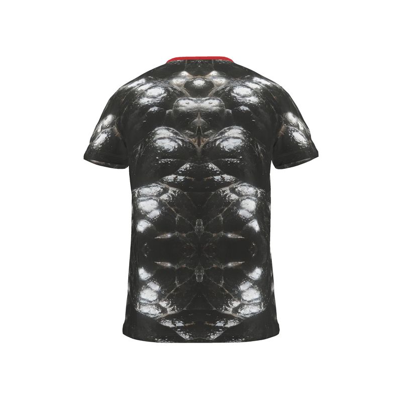 Cut and Sew All Over Print T-Shirt: Hematite, Botryoidal, Morocco