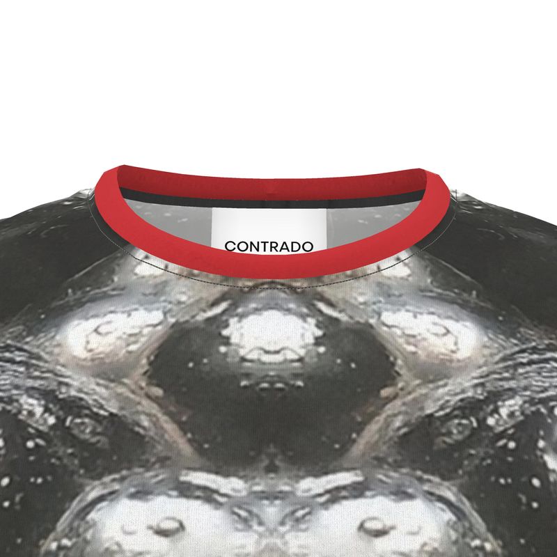 Cut and Sew All Over Print T-Shirt: Hematite, Botryoidal, Morocco