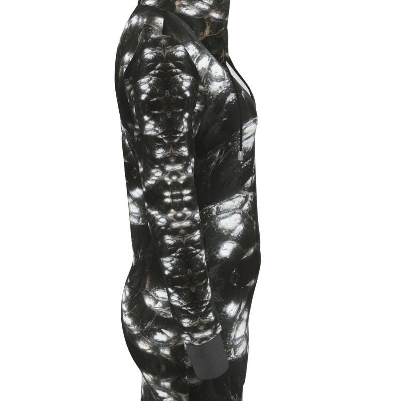 Hoodie Dress: Hematite, Botryoidal, Morocco