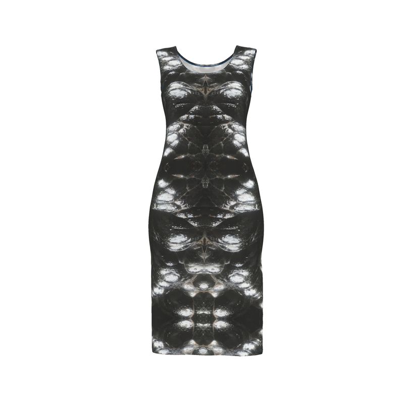 Bodycon Dress: Hematite, Botryoidal, Morocco