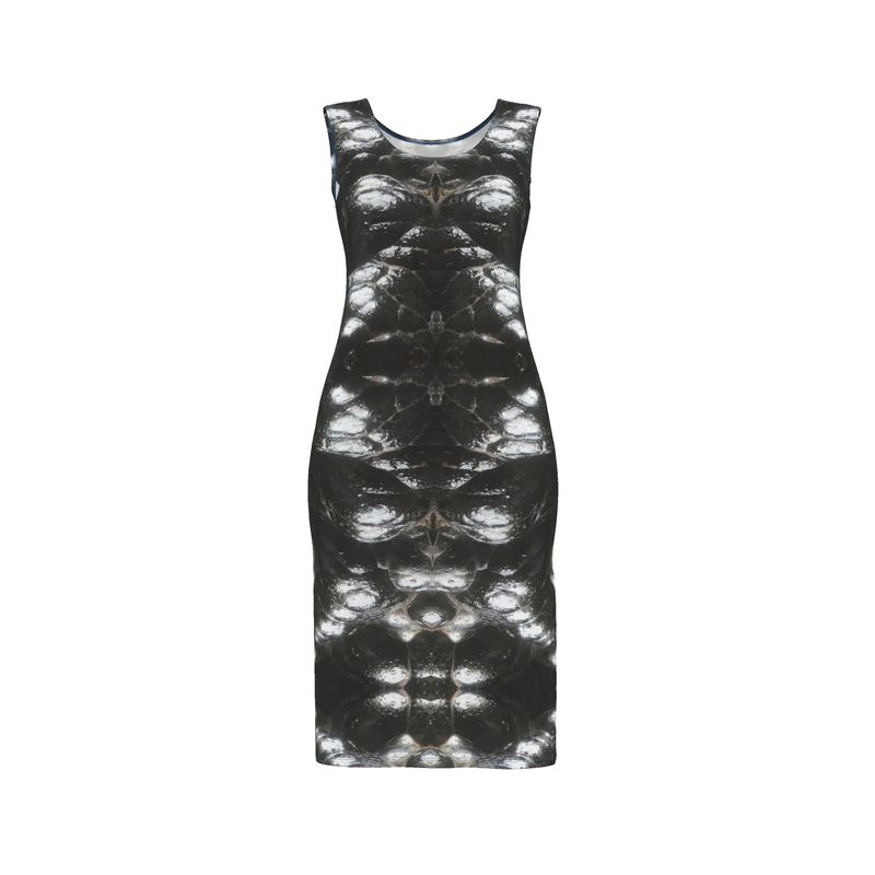 Bodycon Dress: Hematite, Botryoidal, Morocco