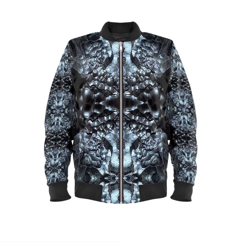 Mens Bomber Jacket: Hematite, Iron Hill Mining District, New Mexico, Original Color