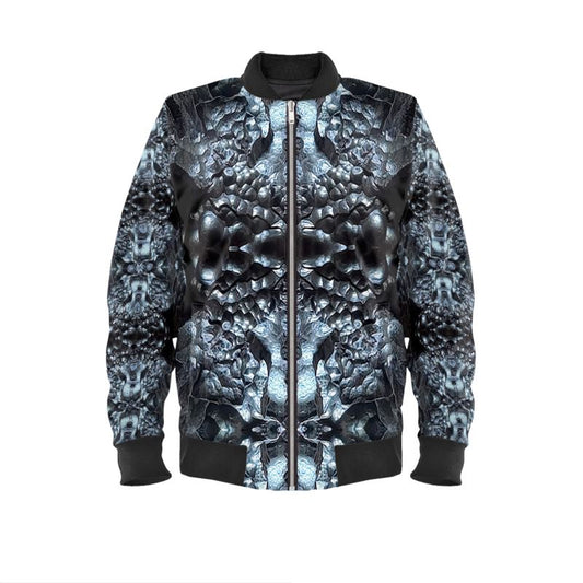 Mens Bomber Jacket: Hematite, Iron Hill Mining District, New Mexico, Original Color