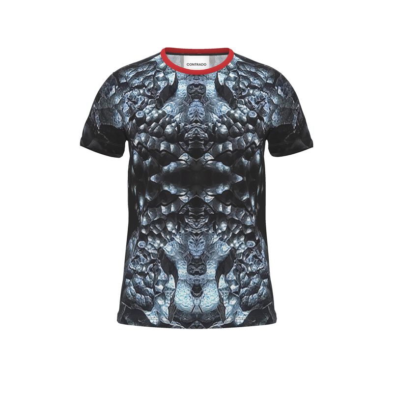 Cut and Sew All Over Print T-Shirt: Hematite, Iron Hill Mining District, New Mexico, Original Color