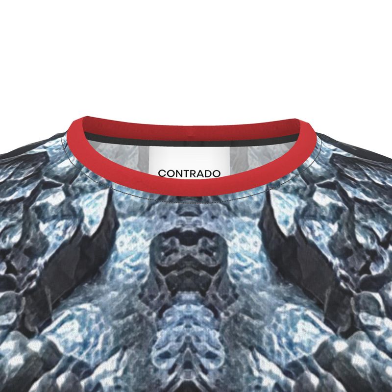 Cut and Sew All Over Print T-Shirt: Hematite, Iron Hill Mining District, New Mexico, Original Color