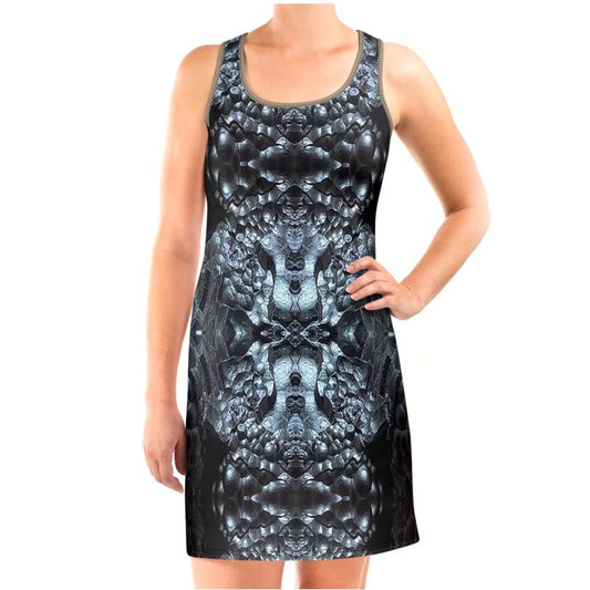 Halter Dress: Hematite, Iron Hill Mining District, New Mexico, Original Color