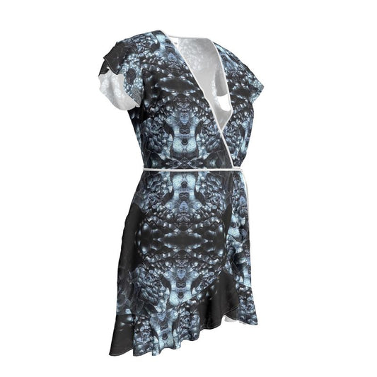 Tea Dress: Halterneck backless dress: Hematite, Iron Hill Mining District, New Mexico, Original Color