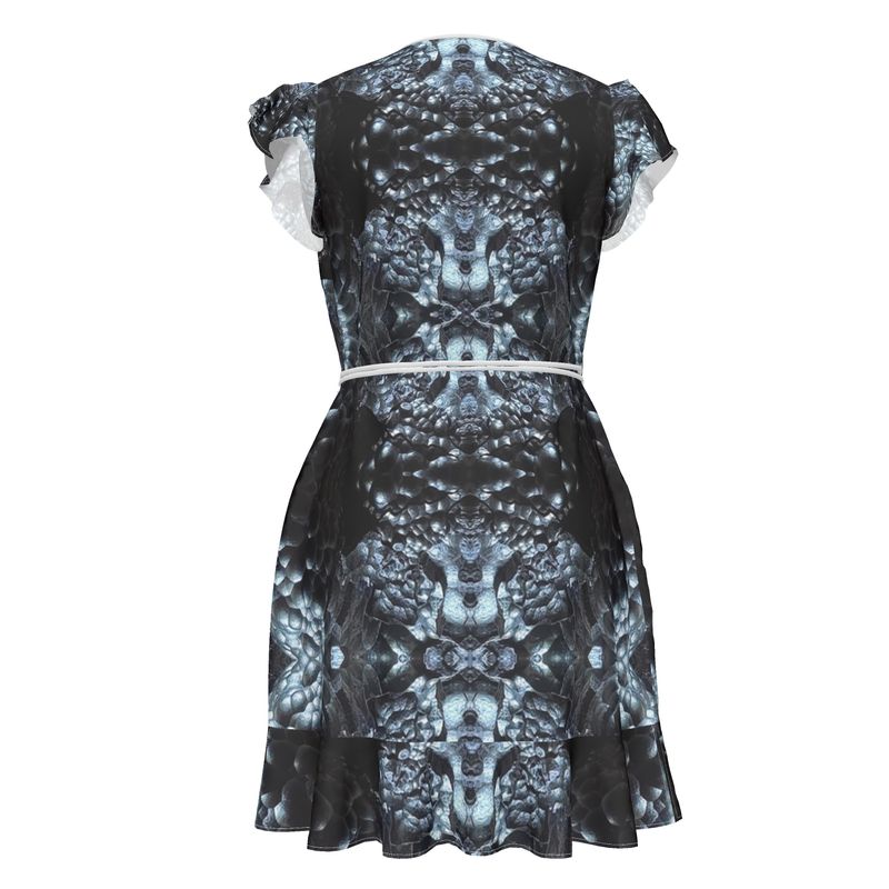 Tea Dress: Halterneck backless dress: Hematite, Iron Hill Mining District, New Mexico, Original Color