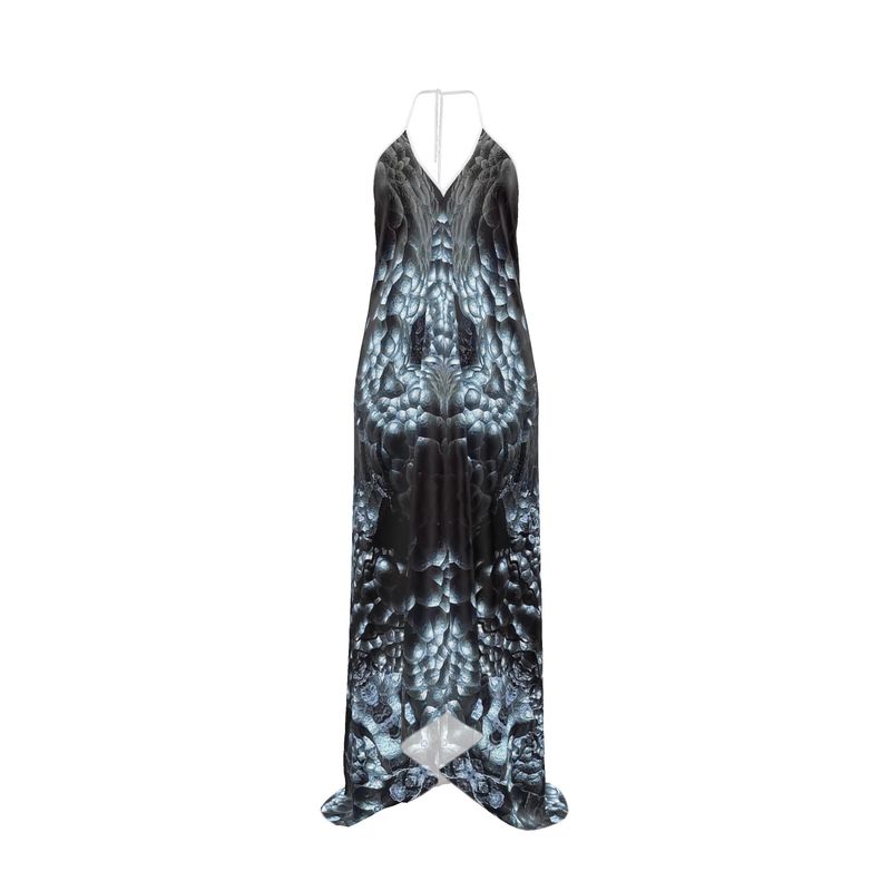 Halterneck Backless Dress: Hematite, Iron Hill Mining District, New Mexico, Original Color