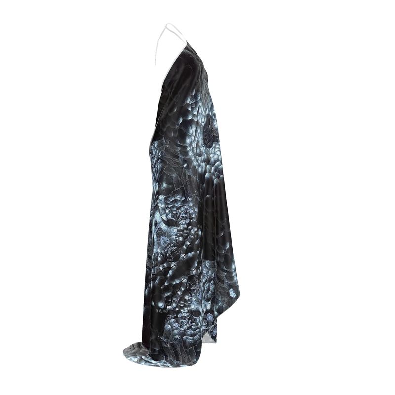 Halterneck Backless Dress: Hematite, Iron Hill Mining District, New Mexico, Original Color