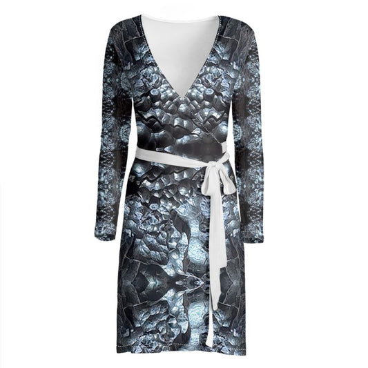 Wrap Dress: Hematite, Iron Hill Mining District, New Mexico, Original Color