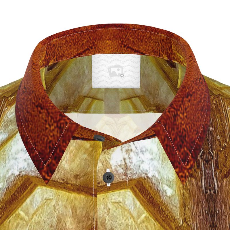 Mens Short Sleeve Shirt: Musccovite, Brazil, EX Lavinsky-Wendell Wilson, Original Color