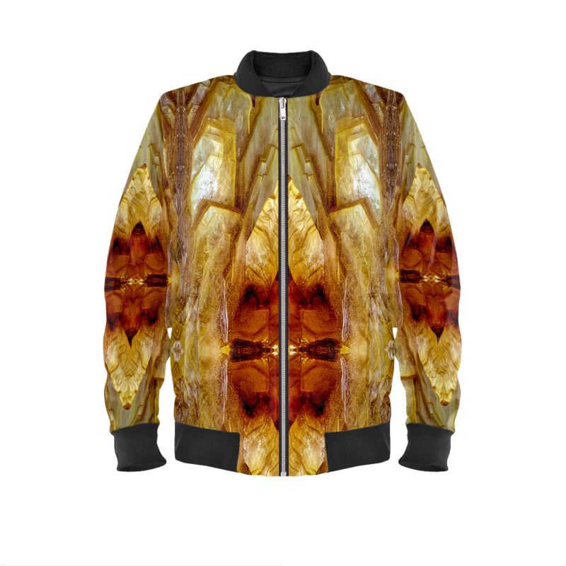 Mens Bomber Jacket: Musccovite, Brazil, EX Lavinsky-Wendell Wilson, Original Color