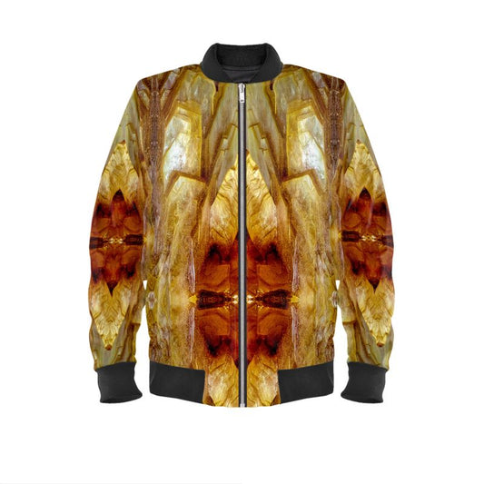 Mens Bomber Jacket: Musccovite, Brazil, EX Lavinsky-Wendell Wilson, Original Color