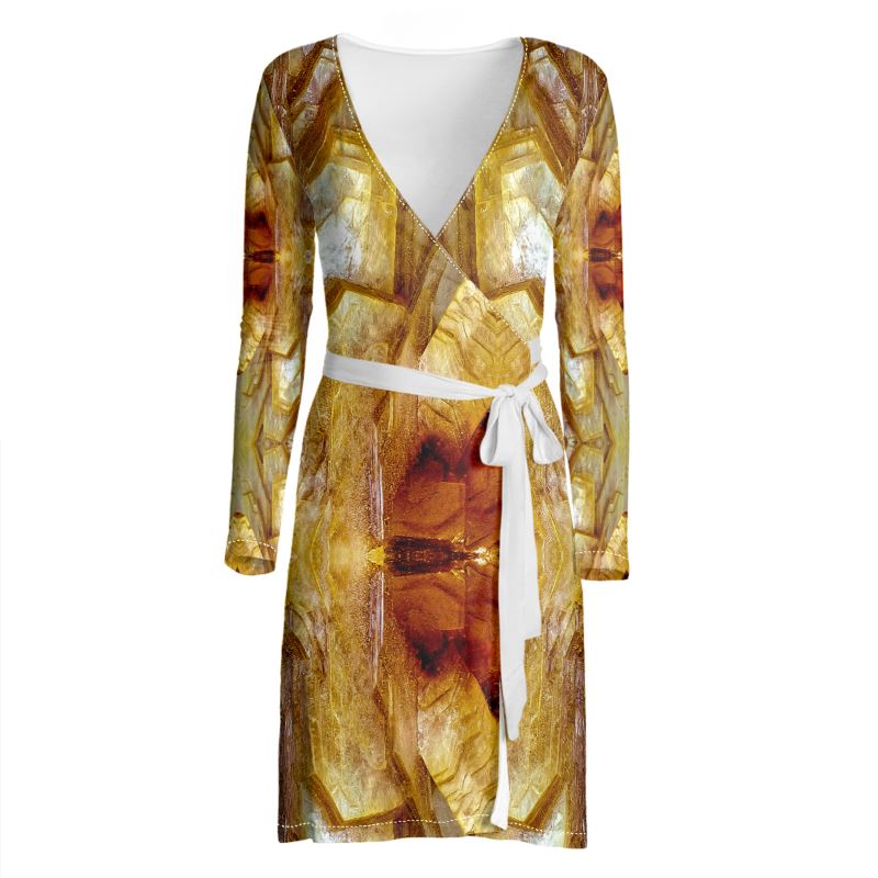 Wrap Dress: Muscovite, Brazil, EX Lavinsky, Wendell Wilson, Original Color