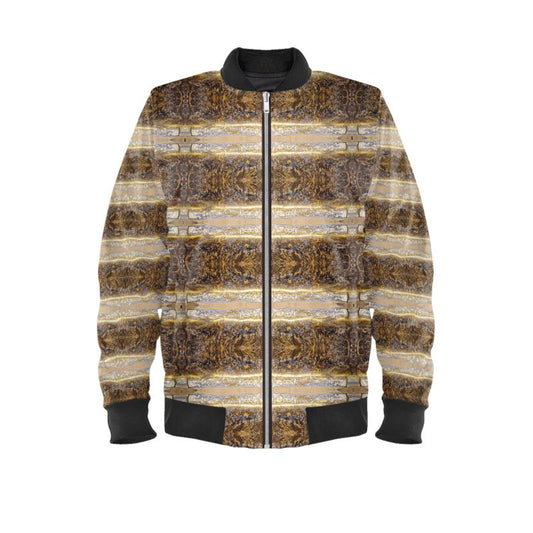 Mens Bomber Jacket: Nellie Unknown Mineral Specimen