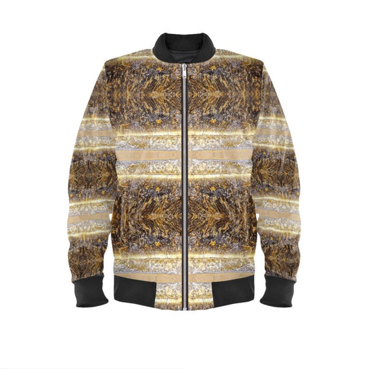 Mens Bomber Jacket: Nellie Unknown Mineral Specimen
