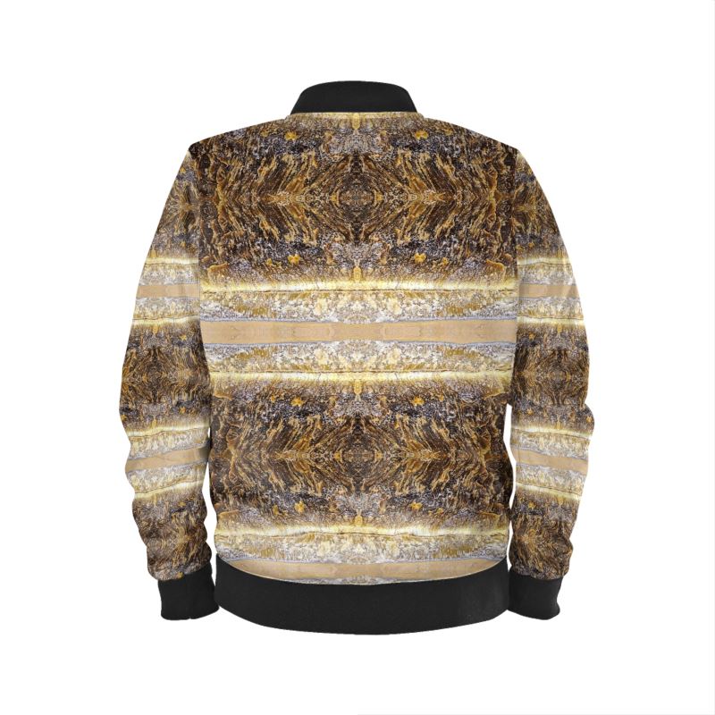 Mens Bomber Jacket: Nellie Unknown Mineral Specimen
