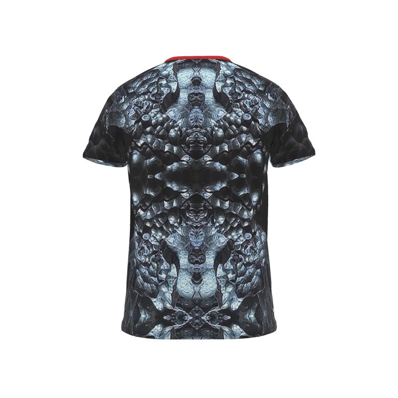 Cut and Sew All Over Print T-Shirt: Hematite, Botryoidal, New Mexico, USA, Original Color