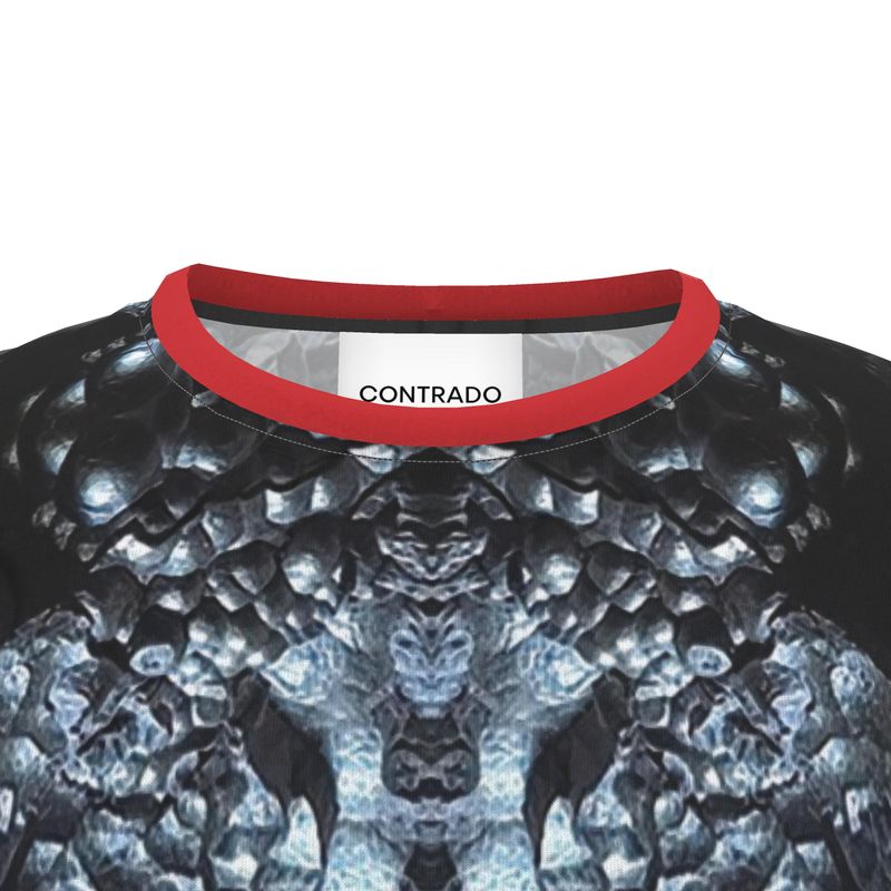 Cut and Sew All Over Print T-Shirt: Hematite, Botryoidal, New Mexico, USA, Original Color