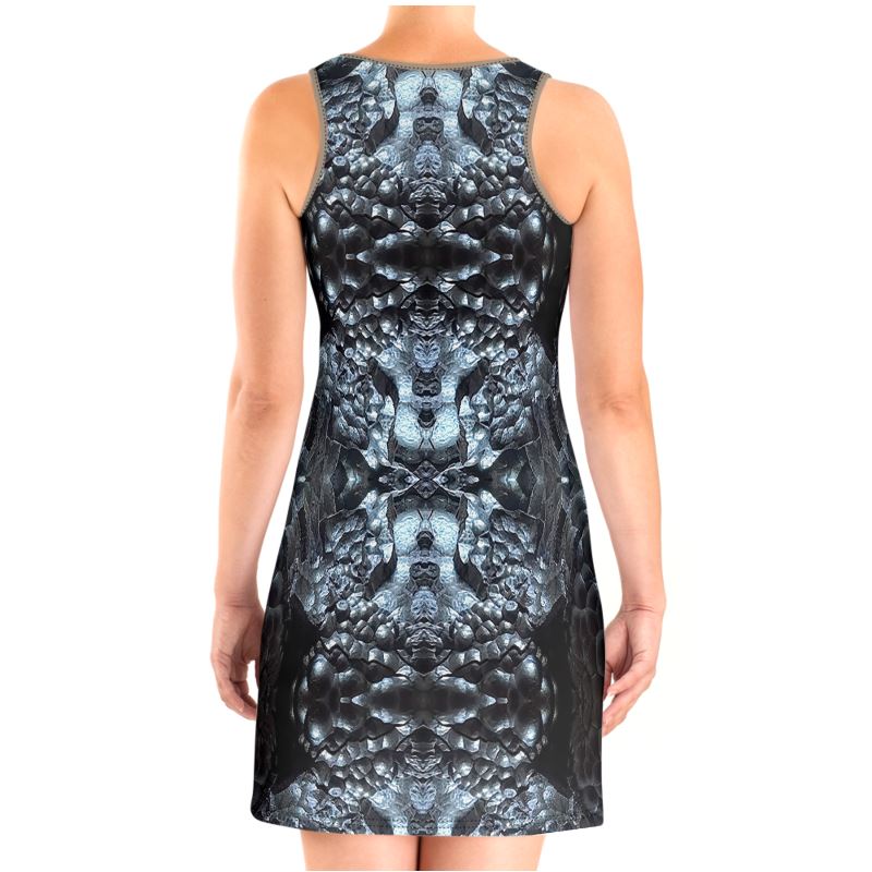 Halter Dress: Hematite, Botryoidal, New Mexico, USA, Original Color