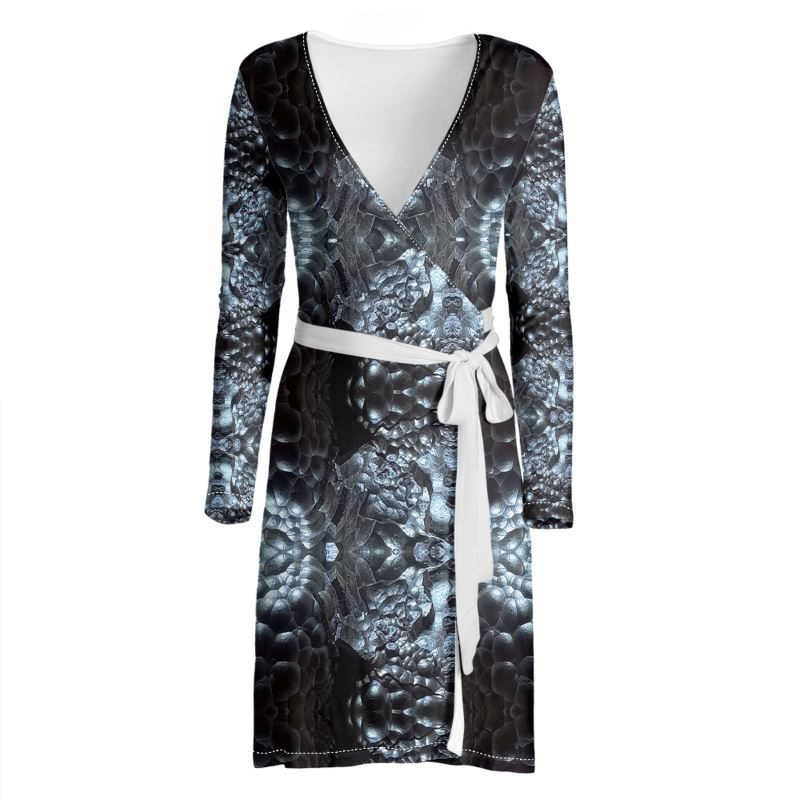 Wrap Dress: Hematite, Botryoidal, New Mexico, USA, Original Color