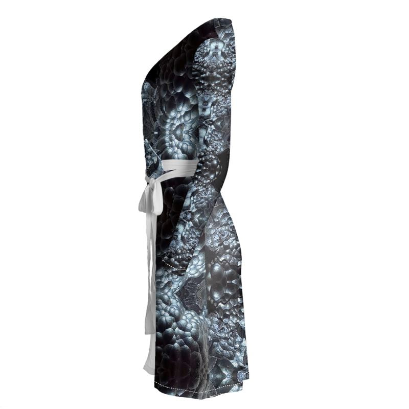 Wrap Dress: Hematite, Botryoidal, New Mexico, USA, Original Color
