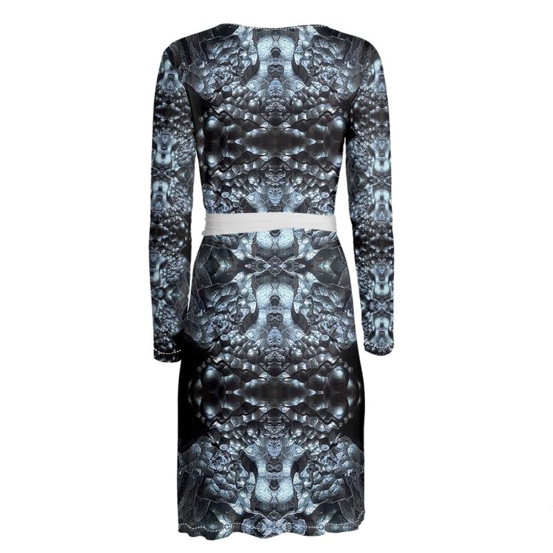 Wrap Dress: Hematite, Botryoidal, New Mexico, USA, Original Color
