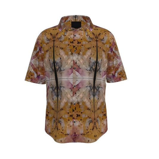 Mens Short Sleeve Shirt: Fluorite, Illinois,  Original Color