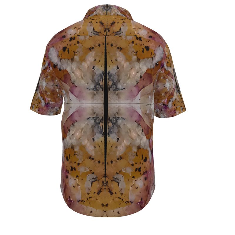Mens Short Sleeve Shirt: Fluorite, Illinois,  Original Color