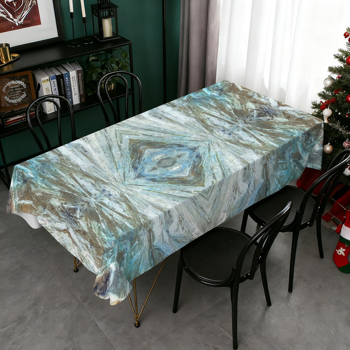 Tablecloth: Goethite — Africa — Inverted Color