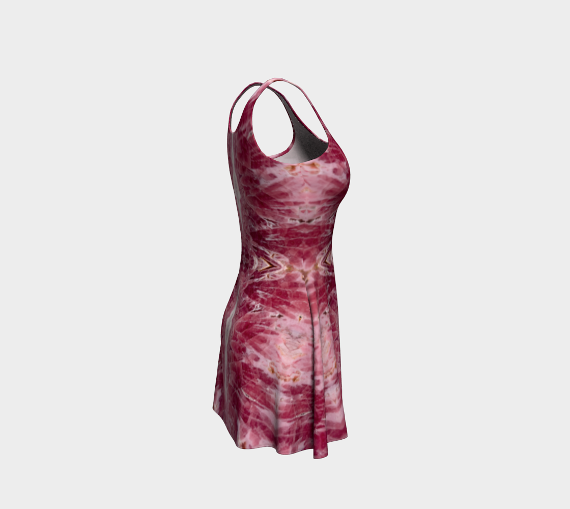 Flare Dress: Rhodochrosite, Argentina 1