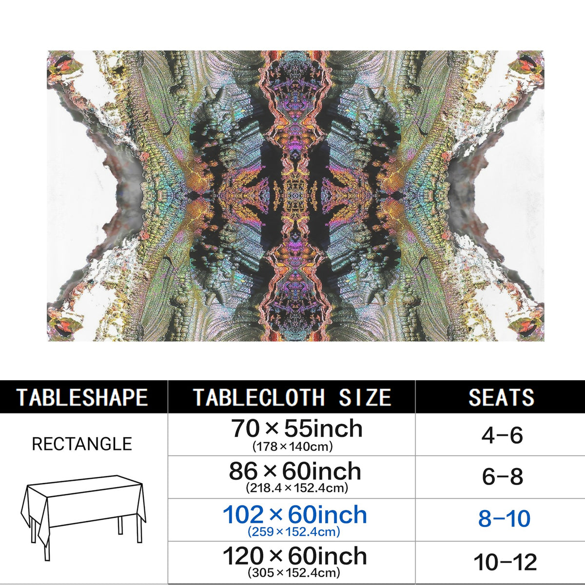 Tablecloth, 102x60, Original Color, Turgite, Iridescent Hematite,, Graves Mountain, Georgia, USA, EX Robert Plant