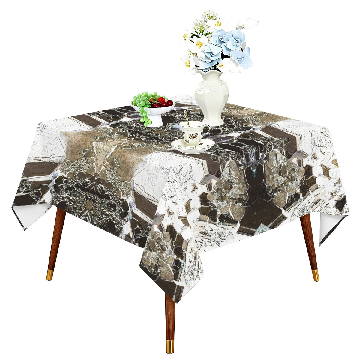 Tablecloth: Cuprite — Rubtsovskiy Mine, Krai, Russia — Inverted Color