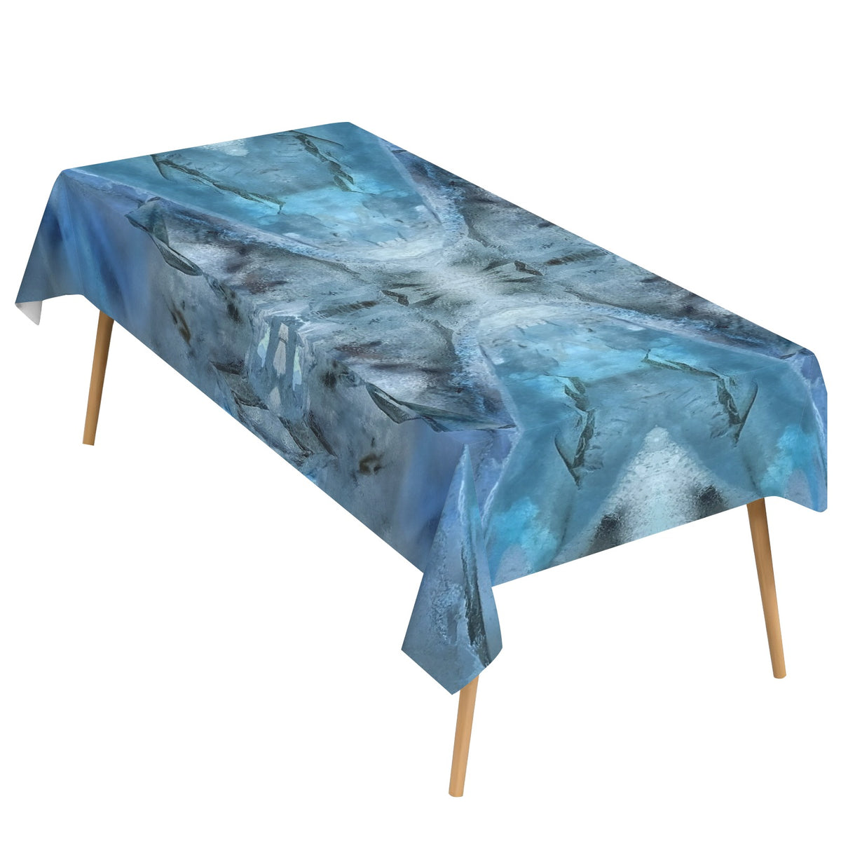 Tablecloth: Quartz, Mud Included — Cleveland, North Carolina, USA — EX Kenny Gay — Inverted Color
